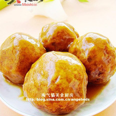 民贺店车提供东北菜四喜丸子 的做法,其包含：主料,辅料,食材,做法等,让您在免费的小吃培训中学习到四喜丸子 的烹饪技巧